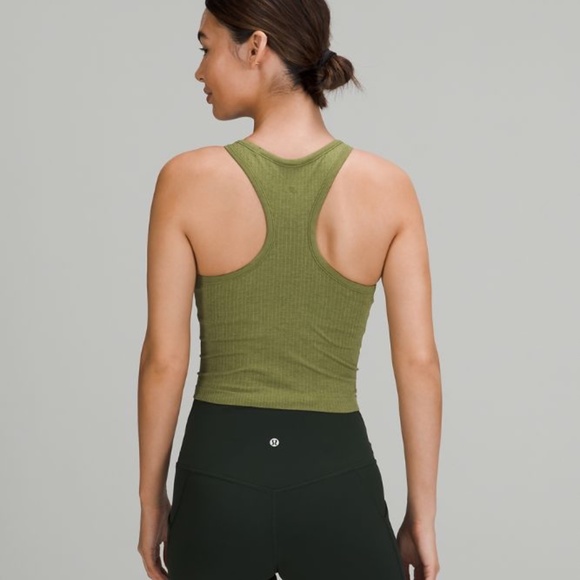 Lululemon Ebb to Street Ribbed Crop Tank 4 - Picture 2 of 6